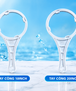 Tay công vặn cốc lọc nước