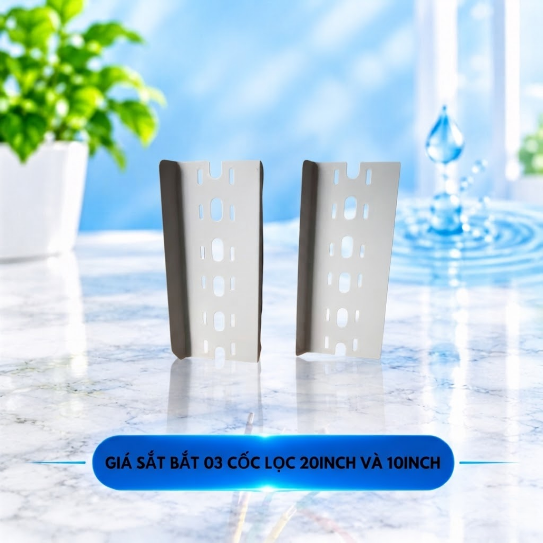 GIÁ SẮT BẮT ỐC 3 CỐC LỌC