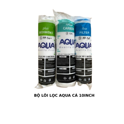 Bộ lõi lọc Aqua cá 10inch