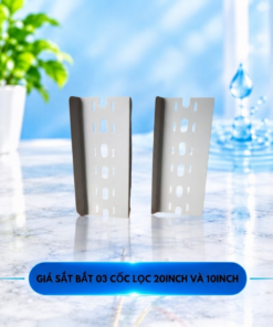 Giá sắt bắt 03 cốc 10inch và 20inch