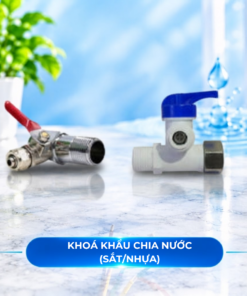 Khoá khẩu chia nước (sắt/nhựa)