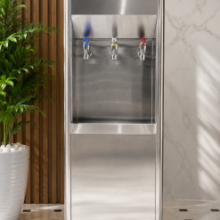 Máy bán công nghiệp tủ Inox, nóng lạnh nguội- Công suất 20L/H