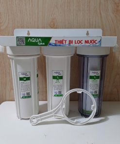 Bộ 3 Cốc lọc thô 10in giá sắt nano( UF)