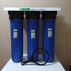 BỘ 3 CỐC LỌC THÔ 20IN BÉO(3X) GIÁ NANO THƯỜNG(UF )