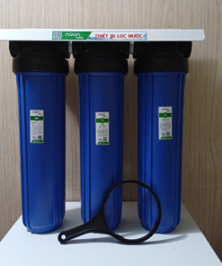 BỘ 3 CỐC LỌC THÔ 20IN BÉO(3X) GIÁ NANO THƯỜNG(UF )