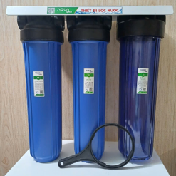 BỘ 3 CỐC LỌC THÔ 20IN BÉO(1T2X)GIÁ NANO THƯỜNG(UF)