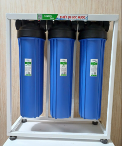 BỘ 3 CỐC LỌC THÔ 20IN BÉO(3X)GIÁ NANO CHÂN CAO(CTO)